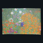 Jardim Flor por Gustav Klimt<br><div class="desc">Linda pintura colorida de um jardim floral por Gustav Klimt. Incríveis variações de cores e belas flores ajustados simplesmente lindas em muitos tipos de produtos e ideias de presentes maravilhosos.</div>