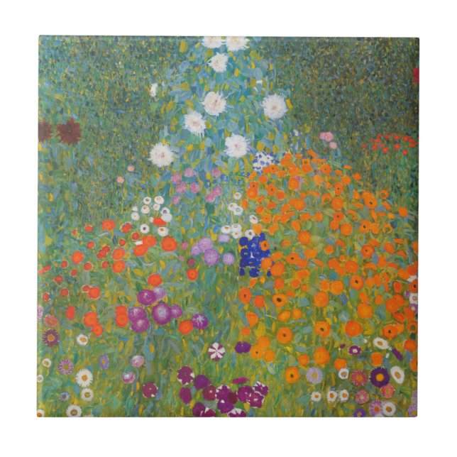 Jardim Flor (por Gustav Klimt) (Frente)