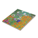 Jardim Flor por Gustav Klimt<br><div class="desc">Visite minha loja para obter design mais interessante e mais opções de cores => zazzle.com/colorfulworld*</div>