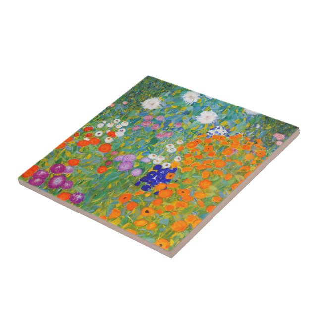 Jardim Flor por Gustav Klimt (Lateral)