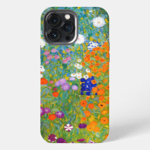 Jardim Flor por Gustav Klimt Vintage Floral