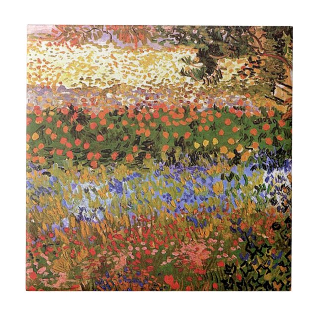 Jardim Florido,Vincent van Gogh. (Frente)