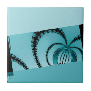 Jardim Fractal azul