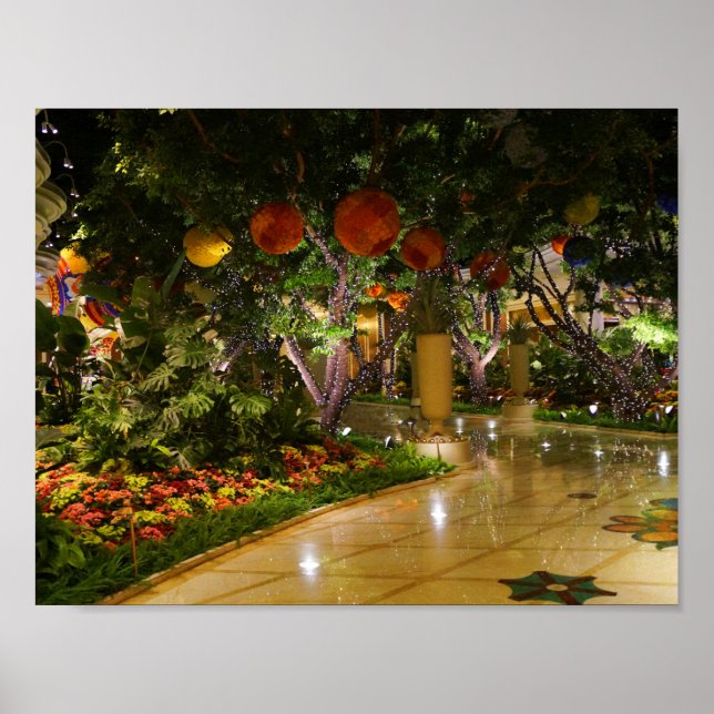 Jardim Interior Wynn Atrium Las Vegas #2 Poster (Frente)