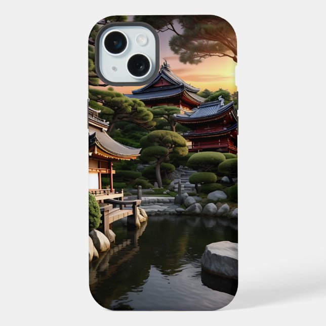 Jardim Japonês da Série Sunset (Verso)