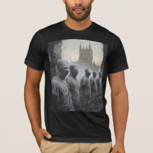 Jardim Memento Mori — Camiseta de Arte Gótica para