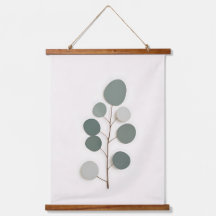 Jardim Minimalista do Eucalyptus Branch