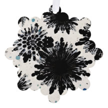 Jardim Monocromático: Abstrato preto e branco