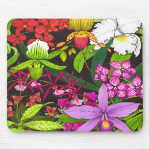 Jardim Mousepad da orquídea
