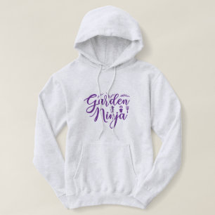 Jardim Ninja - Moletom de jardinagem feminino
