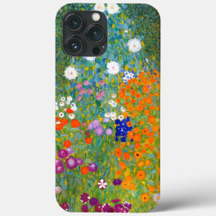 Jardim pelo vintage de Gustavo Klimt floral