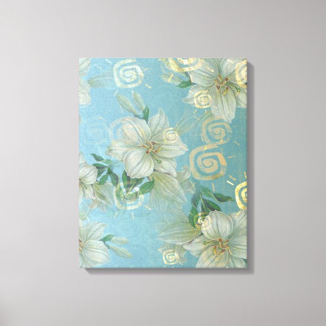 Jardim Romântico - Canvas (Frente)