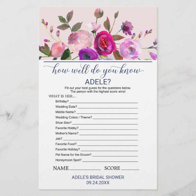 Jardim Romântico O que há no seu jogo de bolsa (Frente)