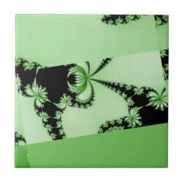 Jardim verde fractal