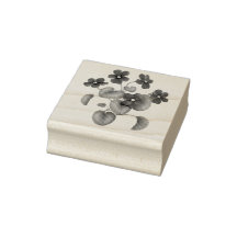 Jardim Vitoriano Violeta Carimbo de Borracha