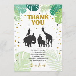 Jardim zoológico selvagem dos animais dos cartões