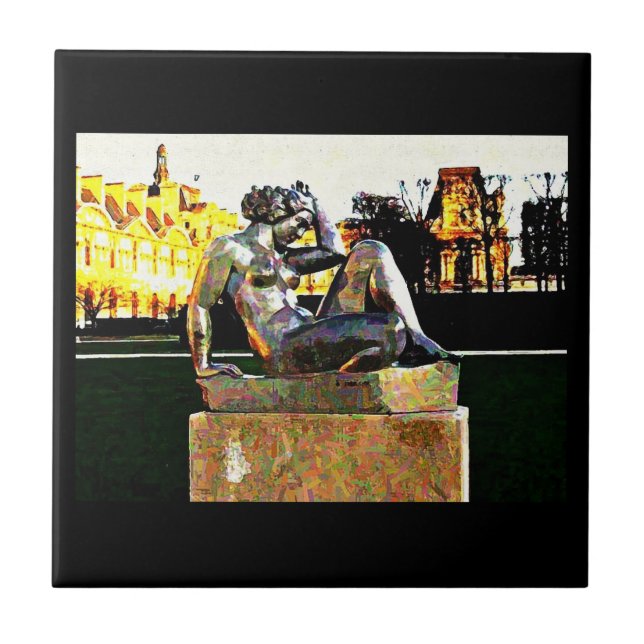 Jardin D' Tuilleries Painting (Frente)