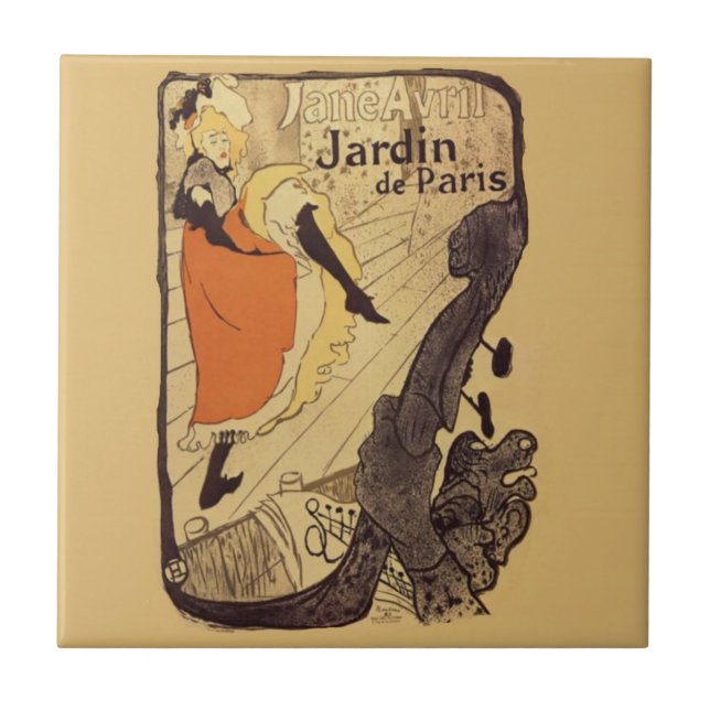 Jardin de Paris - Toulouse-Lautrec (Frente)