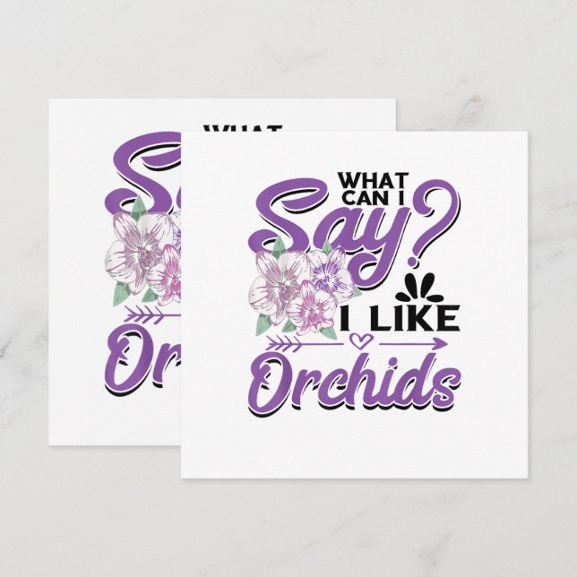 Jardinagem de Orquídeas (Frente/Verso)