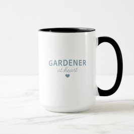 JARDINEIRO DE CORAÇÃO - Caneca Preta