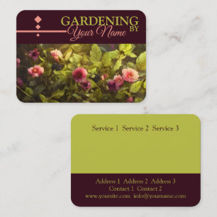 JARDINS - Cartão de visita