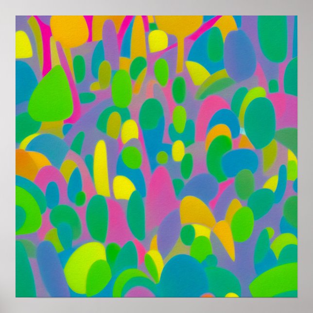Jardins Da Baía - Impressão de Arte Canvas (Frente)