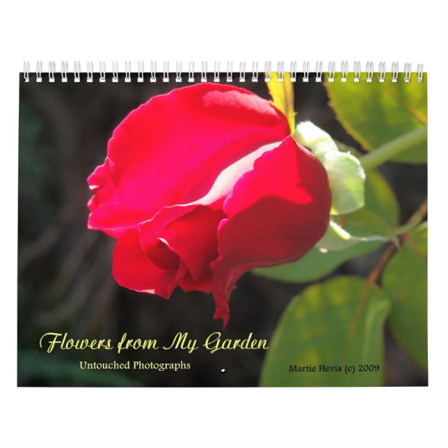 Jardins da Califórnia - Calendário (Capa)