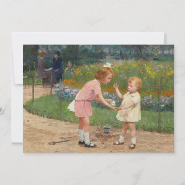 Jardins do Luxemburgo | Victor Gabriel Gilbert (Frente)