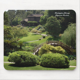 Jardins Mousepad do japonês da biblioteca de