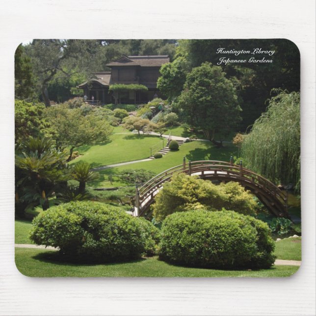 Jardins Mousepad do japonês da biblioteca de (Frente)