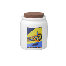 Galo de geleia do sonho de fiação