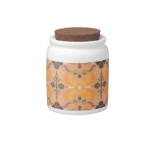 Pote de doces Cantaloupe (Peach)