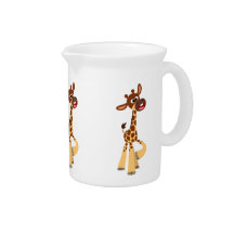 Bonita Cartoon Baby Giraffe Pitcher