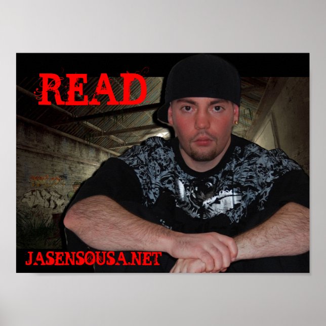 Jasen Sousa "Read" Poster (Frente)