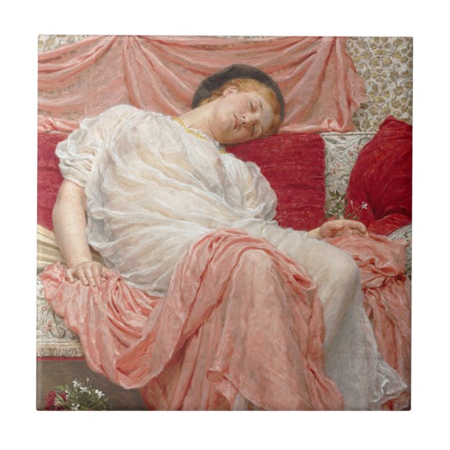 Jasmine por Albert Joseph Moore, Bela Arte Vitoria (Frente)