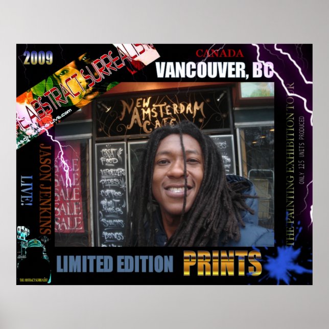JASON JENKINS AO VIVO VANCOUVER IMPRESSÃO EDIÇÃO L (Frente)