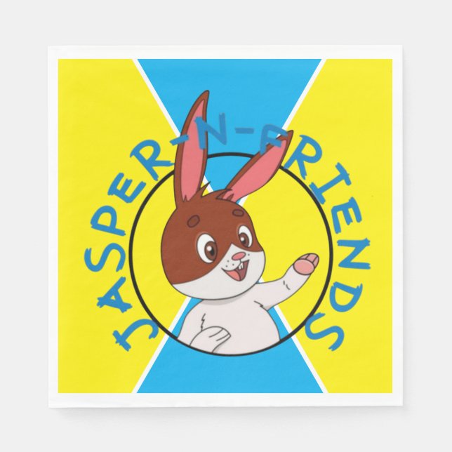 Jasper-n-amigos guardanapos (Frente)