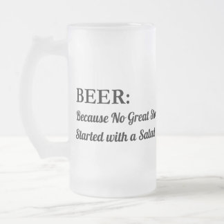 Jateado Beer Mug - Caneca de cerveja De Vidro Engraçado