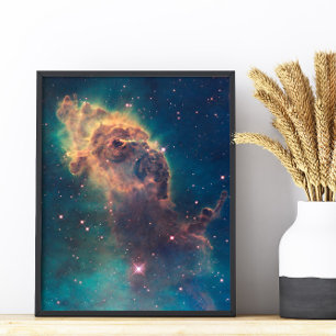 Jato Stellar na Impressão da Nebulosa Carina