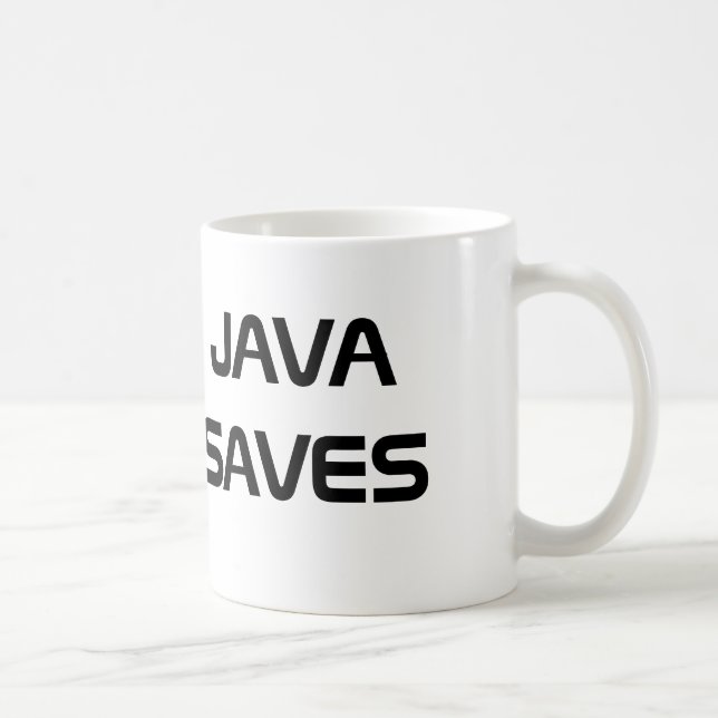 Java salvar a caneca de café (Direita)