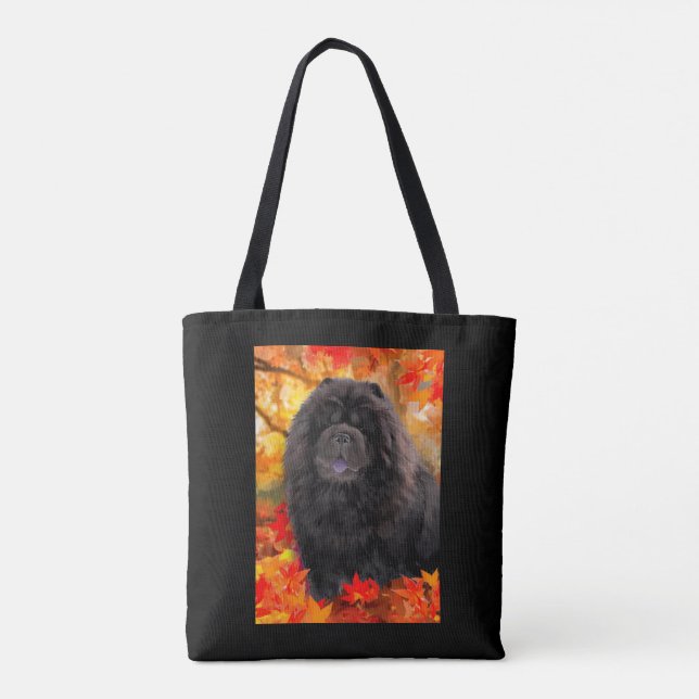 JAX PREMIUM TOTE BAG a preto (Verso)
