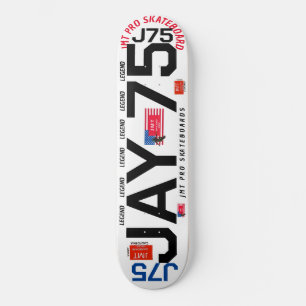 JAY 75 JMT 8, 1/4", skateboard Deck