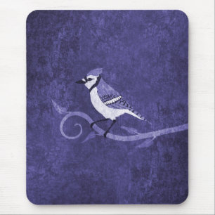 Jay azul Mousepad