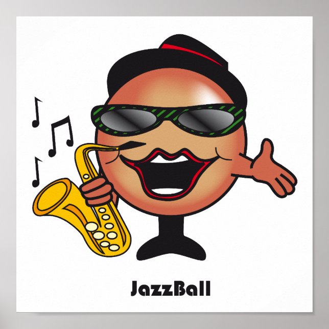 Jazz Ball poster (Frente)