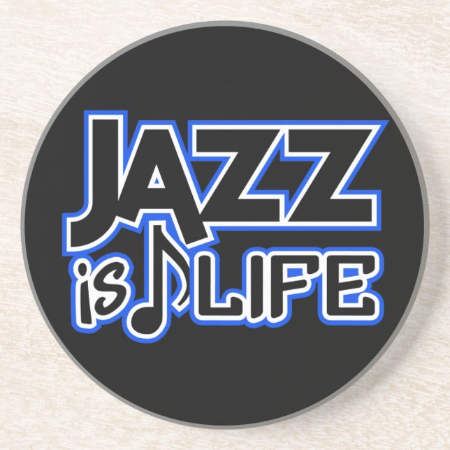 JAZZ É porta copos personalizada LIFE (Frente)
