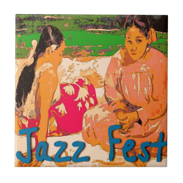 Jazz fest Women on Blanket (Frente)