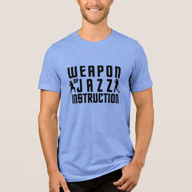 Jazz Instruction shirts - escolha estilo, cor (Frente)
