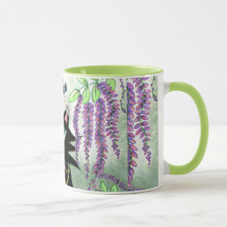 Jazzístico na caneca da máscara da noite