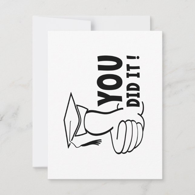 Je bent geslaagd of je hebt het gehaald, diploma (Frente)