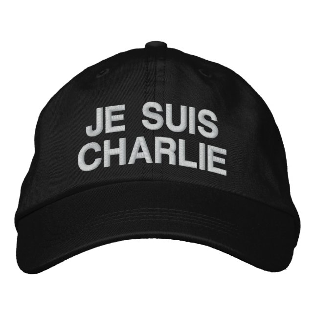 Je Suis Charlie Baseball Boné (Frente)